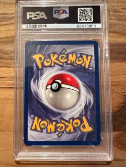 Pokemon Rocket 1st Edition DARK ALAKAZAM NON HOLO 18/82 PSA 8 # 68473869 - Image 5