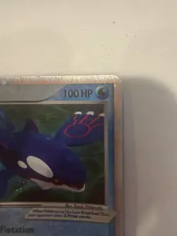 Kyogre ex 95/100 EX Crystal Guardians Ultra Rare Holo Pokemon - Image 3