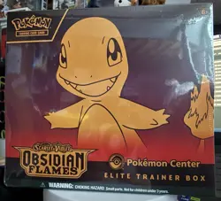 Pokemon Scarlet & Violet Obsidian Flames Pokemon Center Elite Trainer Box SEALED - Image 1