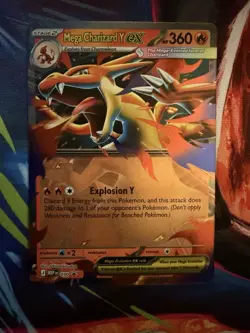 Mega Charizard Y Ex 30 Promo - Tin Promo - Pokemon TCG NM PROMO - Image 1