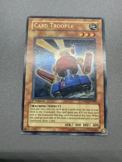 Yu-Gi-Oh! Card Trooper Ultra Rare 1st Edition DP03-EN009 HP (DAMAGED) - Image 1