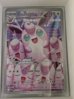 Pokemon TCG - Wigglytuff - Illustration Rare ME02: Phantasmal Flames 105/094 NM - Image 1