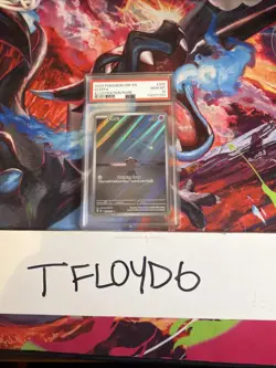 2023 POKEMON OBF EN-OBSIDIAN FLAMES ILLUSTRATION RARE #202 CLEFFA PSA 10 - Image 1