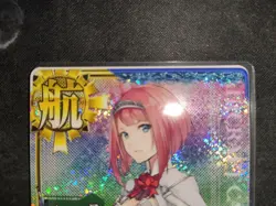 Kancolle Arcade Ark Royal Holo Card Play Condition Sleeve - Image 2