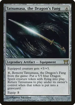 Tatsumasa, the Dragon's Fang - Champions of Kamigawa | MTG Card - Image 1