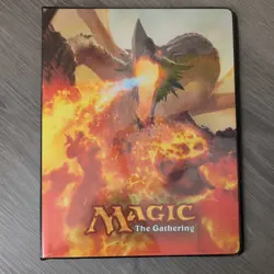 Ultra Pro MtG Binder 9 Pocket Portfolio - Ancient Hellkite & Sun Titan VG+ - Image 1