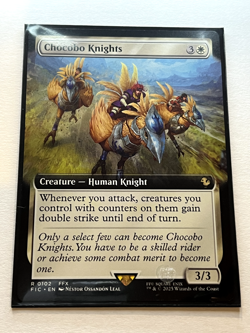 Chocobo Knights - Extended, Non-Foil - R 0102 - MTG - Final Fantasy - Image 1