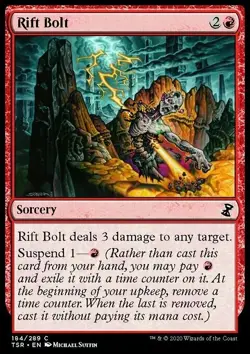 Magic the Gathering MTG Rift Bolt (184) Time Spiral Remastered LP - Image 1