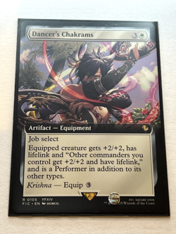 Dancer's Chakrams - Extended, Non-Foil - R 0105 - MTG - Final Fantasy - Image 1