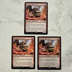 Magic the Gathering MTG Slickshot Show-off Set Of 3 Cards - Image 1