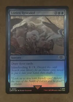 Foil* Lorien Revealed - Universes Beyond: the Lord of the Rings - NM MTG - Image 1