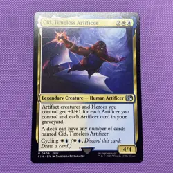 Cid, Timeless Artificer (0409) #409 Final Fantasy FIN - Regular - Magic MTG NM - Image 1