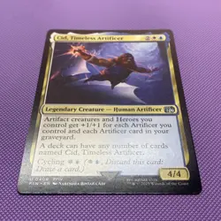 Cid, Timeless Artificer (0409) #409 Final Fantasy FIN - Regular - Magic MTG NM - Image 2