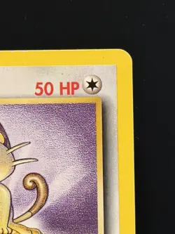 2000 Pokemon Base Set 2 Meowth 80/130 Unlimited LP Common - Image 4