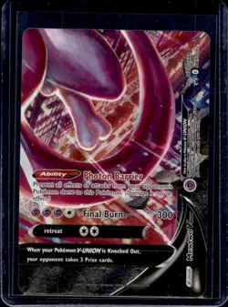 2019-2023 Pokemon SWSH Black Star Promos Mewtwo V-UNI #SWSH162 - Image 1