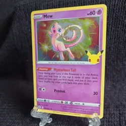 Pokemon Mew 011/025 - Celebrations 25th Anniversary - Holo NM - Image 4