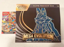 Pokemon Mega Evolutions ETB (Lucario) and Booster Bundle FACTORY SEALED - Image 4