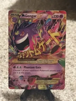Pokemon TCG M Gengar EX 121/119 Phantom Forces Secret Rare: - Image 1