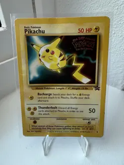 PIKACHU 4/53 PROMO | LP | WIZARDS BLACK STAR PROMOS | POKEMON LP - Image 2