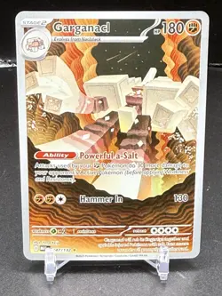 Garganacl #147/132 (Illustration Rare) ME01: Mega Evolution Pokemon Near Mint - Image 1