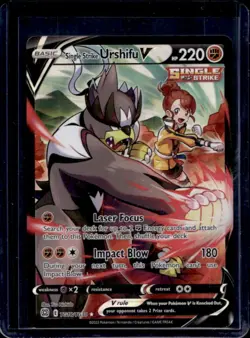 2022 Pokemon Brilliant Stars Single Strike Urshifu V Trainer Gallery #TG18/TG30 - Image 1