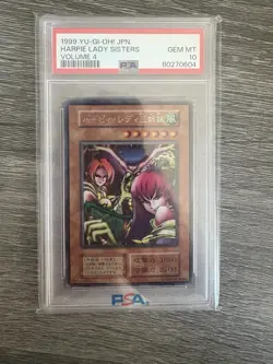 Harpie Lady Sisters Vol 4 PSA 10 Volume 1999 Japan OCG Yu-Gi-Oh - Image 3