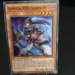 Elemental HERO Shadow Mist SDHS-EN001 Structure Deck: HERO Strike Unlimited NM - Image 1