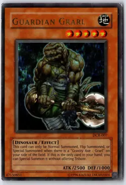 Guardian Grarl Ultra Rare Dark Crisis DCR-007 HP - Image 1