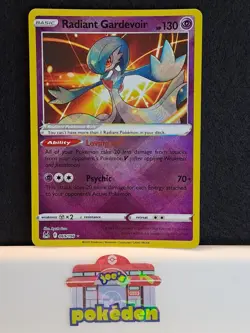Radiant Gardevoir 069/196 Swsh11: Lost Origin Holo Rare Pokemon TCG NM - Image 1