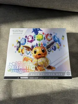 Pokemon TCG Prismatic Evolutions Elite Trainer Box ETB Factory Sealed ✅IN HAND✅ - Image 1