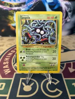 Tangela 96/130 Base Set 2 Pokemon Card - Image 1