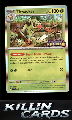 Thwackey - 115 115 Pokemon Promo SV: Scarlet & Violet Promo Cards Card NM - Image 1
