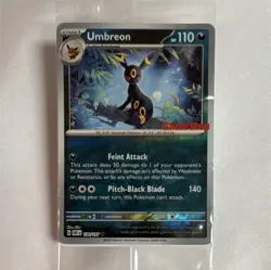 Pokemon Umbreon GameStop Exclusive Promo Holo Card 130/197 Sealed - Image 1