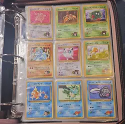 Pokemon Trading Card Game Binder English and Japanese cards first edition - Image 4