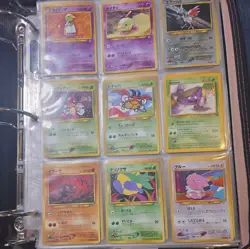 Pokemon Trading Card Game Binder English and Japanese cards first edition - Image 5