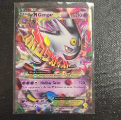 M Gengar EX XY166 Holo Promo Card LP - Image 1