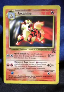 Arcanine - Black Star Promo 6 - WOTC Pokemon Card - Not Played - NM- - Image 1