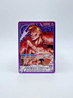 Op14-060 - Donquixote Doflamingo Leader Alt Art One Piece Card English - Image 1