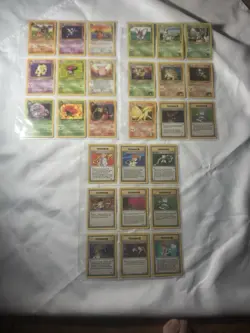 Pokemon Vintage Rare Card WOTC Lot. No Holos, Charizard Dragonite & More - Image 1