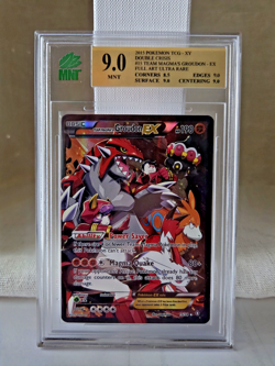 Team Magma's Groudon EX - MNT 9.0 - Double Crisis Full Alt Art #15 Pokemon Card - Image 1