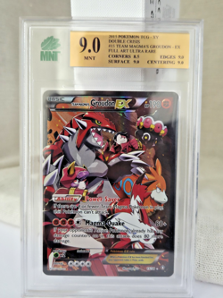 Team Magma's Groudon EX - MNT 9.0 - Double Crisis Full Alt Art #15 Pokemon Card - Image 3