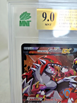 Team Magma's Groudon EX - MNT 9.0 - Double Crisis Full Alt Art #15 Pokemon Card - Image 4