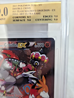Team Magma's Groudon EX - MNT 9.0 - Double Crisis Full Alt Art #15 Pokemon Card - Image 5