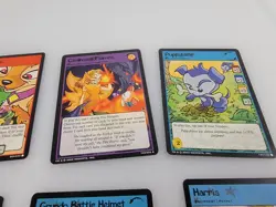 Neopets Trading Card Lot Of 8. Scorched, Illusen, Wand Of Ice, Jelly Aisha - Image 5