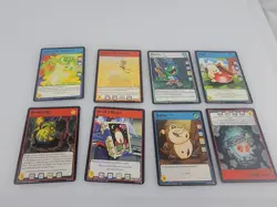 Neopets Trading Card Lot Of 8. Ghost Negg, Symol, Warf, Morris, Bomberry - Image 1