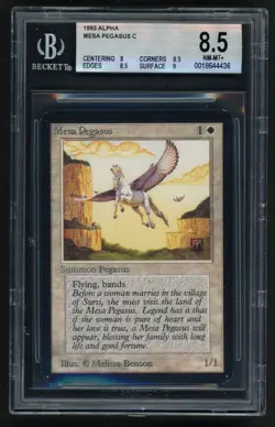 ***BGS 8.5 Alpha Mesa Pegasus*** MTG Alpha Magic Kid Icarus - Image 1