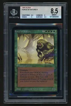 ***BGS 8.5 Alpha Force of Nature*** MTG Alpha Magic Kid Icarus - Image 1