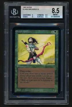 ***BGS 8.5 Alpha Elvish Archers*** MTG Alpha Magic Kid Icarus - Image 1
