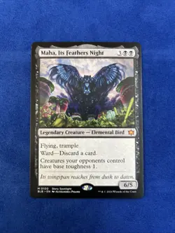 Maha, Its Feathers Night Bloomburrow Regular - Image 1