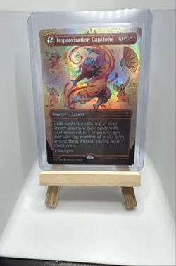 Improvisation Capstone (Borderless) Secrets of Strixhaven Foil - Image 1
